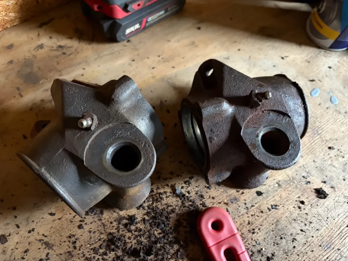 Wiellagers van een Goggomobil