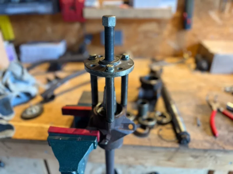 Aandrijfas met speciaal gereedschap